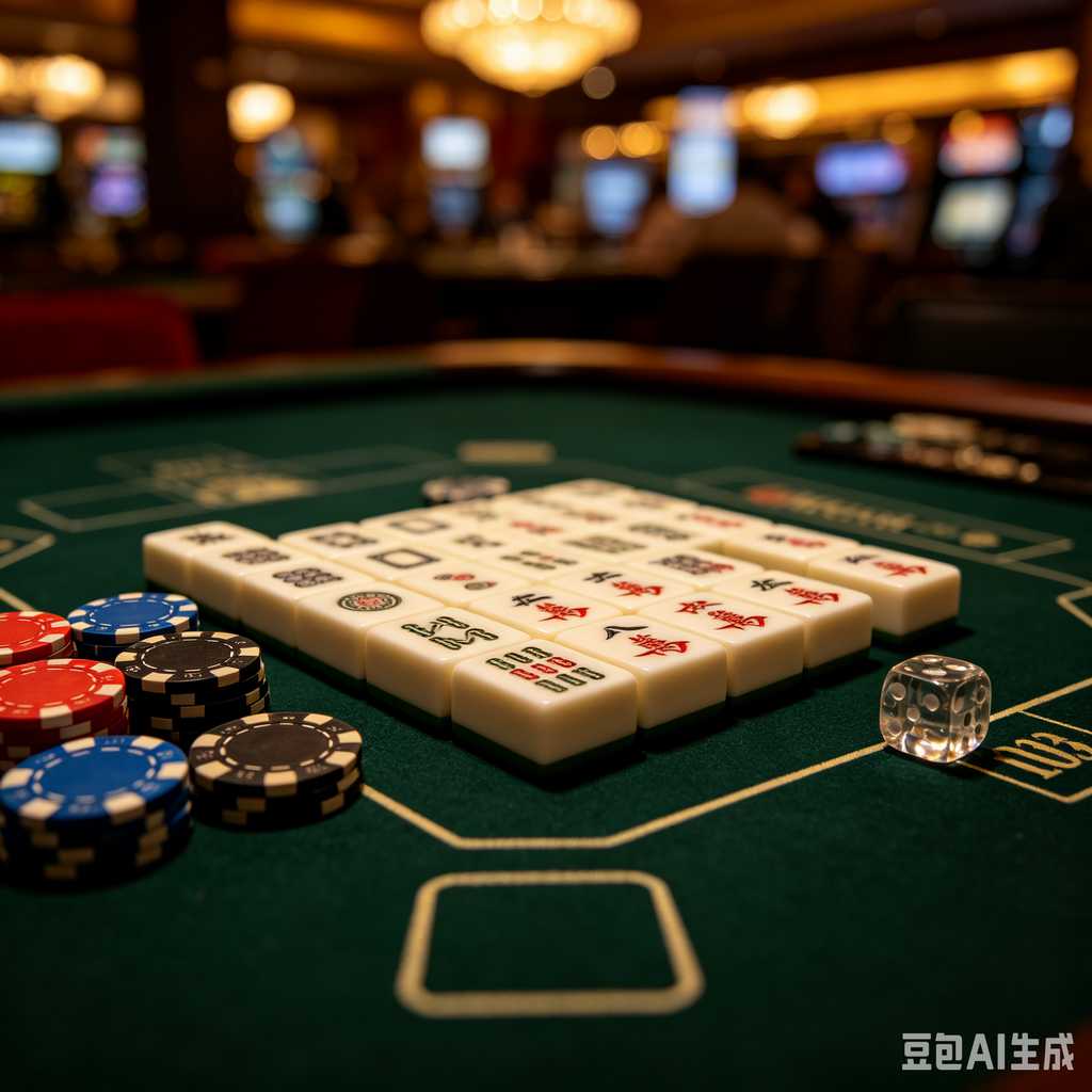 small portable mahjong set